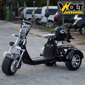 Електрическа триколка VOLT ELECTRIC HARLEY 3000W BLACK със CE сертификат