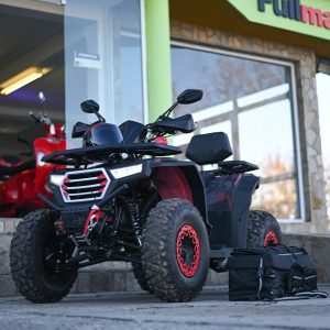 ATV INTRUDER 200cc, R/N/D, лебедка, теглич, ловджийски сак, подгрев на ръкохватките, RED CAMOUFLAGE
