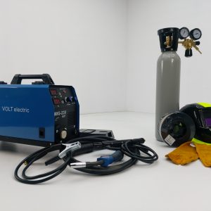 Комбинирано инверторно телоподаващо с електрожен, MIG/MMA230А, IGBT технология, пълен комплект, Volt Electric