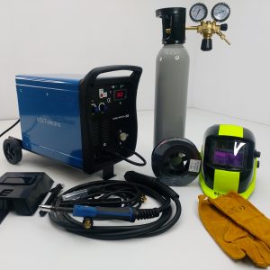 Инверторно комбинирано телоподаващо с електрожен MIG/MMA 300A Volt Electric, с пълна окомплектовка