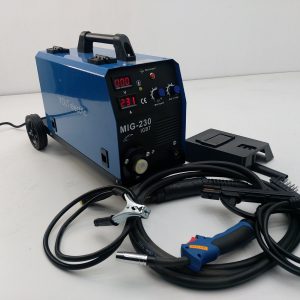 Заваръчен инверторен телоподаващ апарат 230A, VOLT Electric MIG-230, с платформа