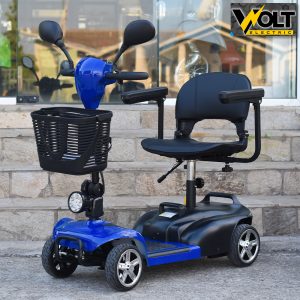 Инвалидна електрическа четириколка Volt Electric N1 500W с големи MAXI гуми и преносима батерия