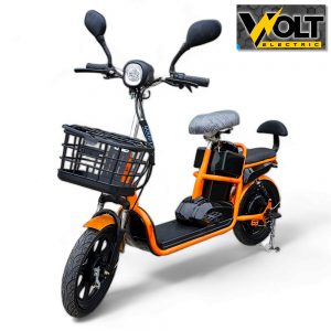 Електрически скутер с двойна седалка Volt Electric J-ONE ORANGE 500W/48V без регистрация (Копие)
