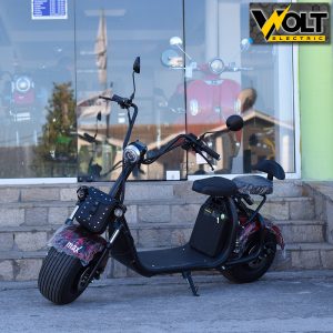 Електрически скутер BULLMAX Big City Harley 1500W, 60V, 12Ah, с литиева батерия
