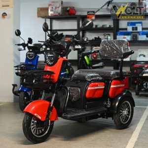 Електрическa триколкa Bullmax C2 MAX 60V, 21Ah, 2+1 места, LED, BT, аларма