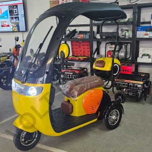 Електрическа триколка с покрив APPLE 2, 1800W, 48V, 20Ah, 2+1 места