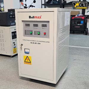 Трифазен стабилизатор за ток Bullmax 20000VA, 16kW, серво мотор