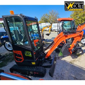 Мини багер 2 тона, с кабина, чупеща стрела, LAIDONG LD385