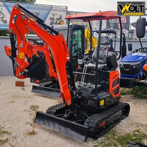 Мини багер LAIDONG LD385, NT-E20, 2 тона, с чупеща стрела и навес