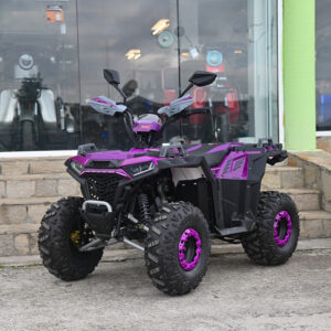 ATV 150 кубика, полуавтомат, четиритактово, ZIGO PURPLE, с теглич